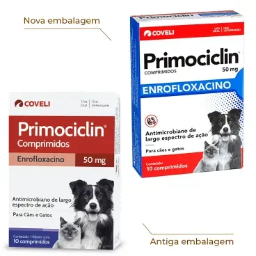 Antimicrobiano Primociclin 50mg Coveli de_para